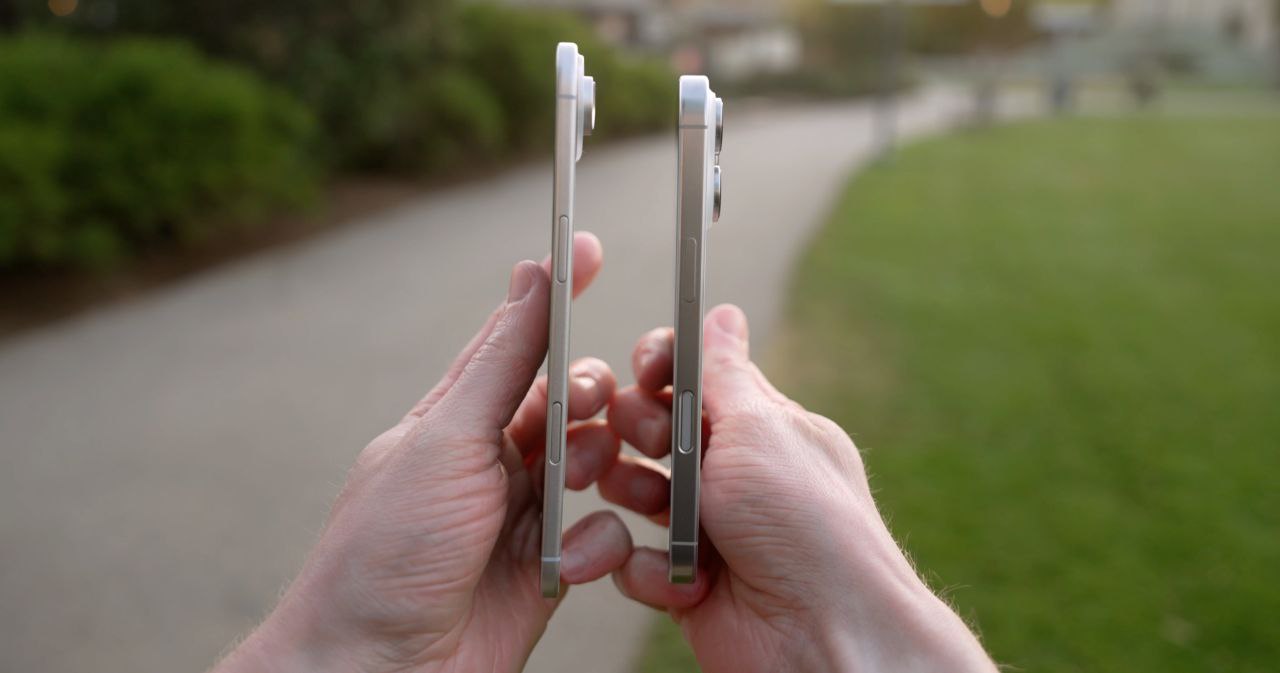 Ultra-thin profile of iPhone 17 Air measuring just 5.5mm thickness